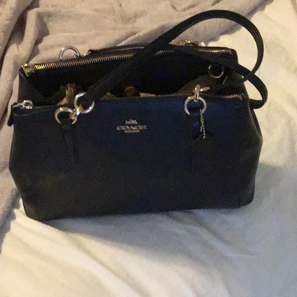 Coach handbag and matching wallet
